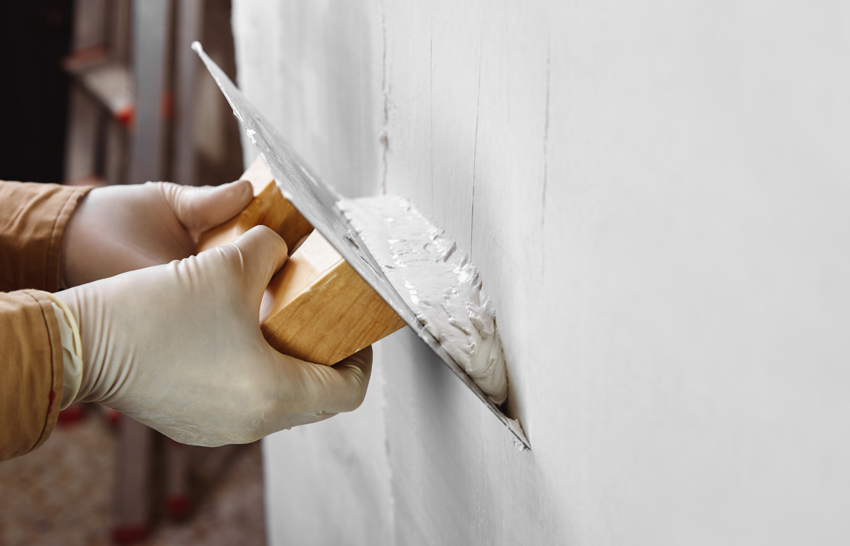 Gesso pode ser usado em parede